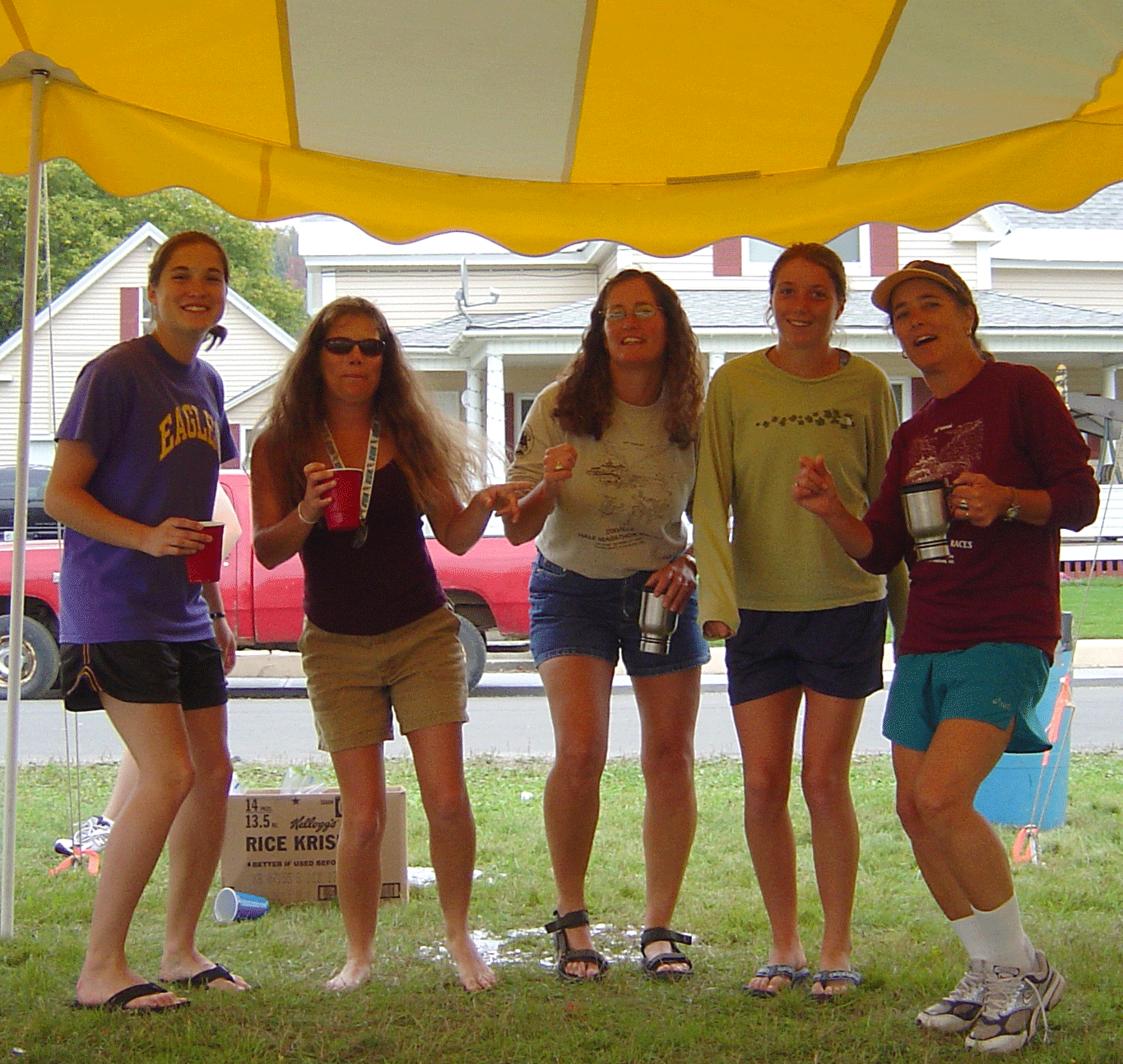 Keg Dancing End of Dixville Race