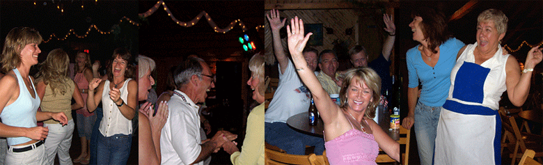 People having fun at Jackson's Lodge receptions